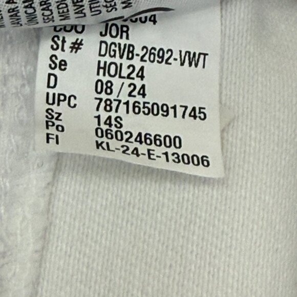 Gloria Vanderbilt Womens Slimming Amanda Jeans 14S Vintage White Cotton Blend - Picture 6 of 8